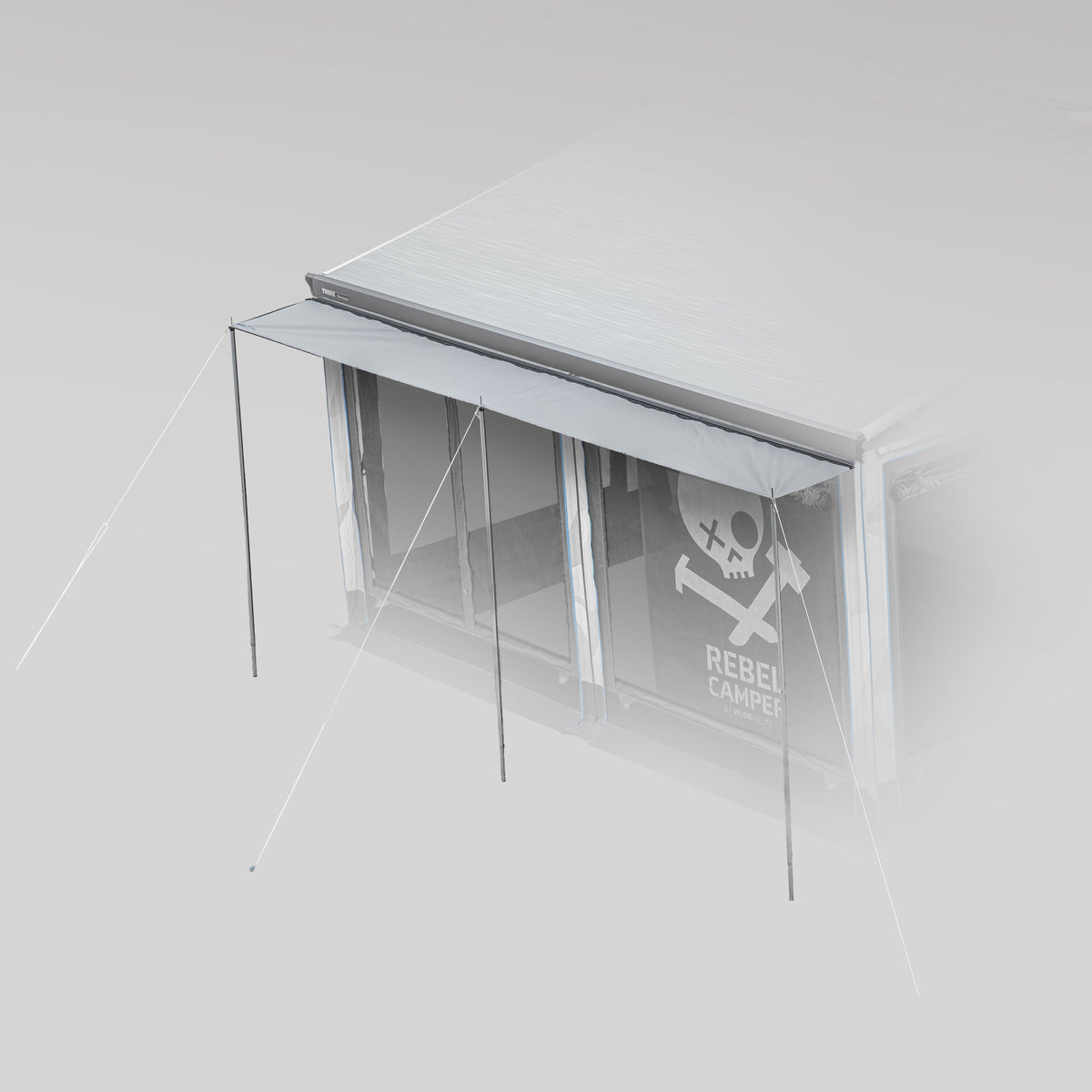 Rebelcamper VIBE Rainroof Front