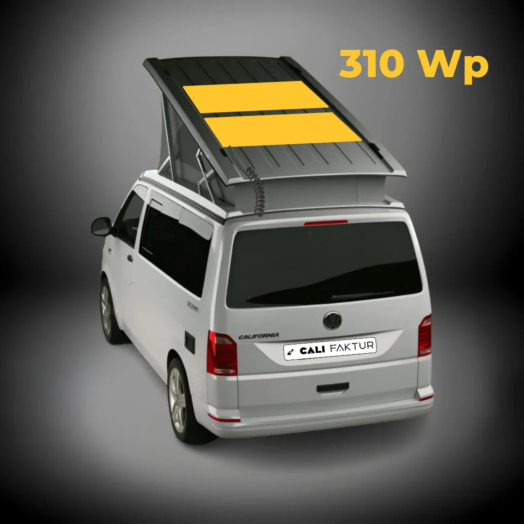 CALIFAKTUR Solarmodul 310 Wp für VW California T5/T6/T6.1