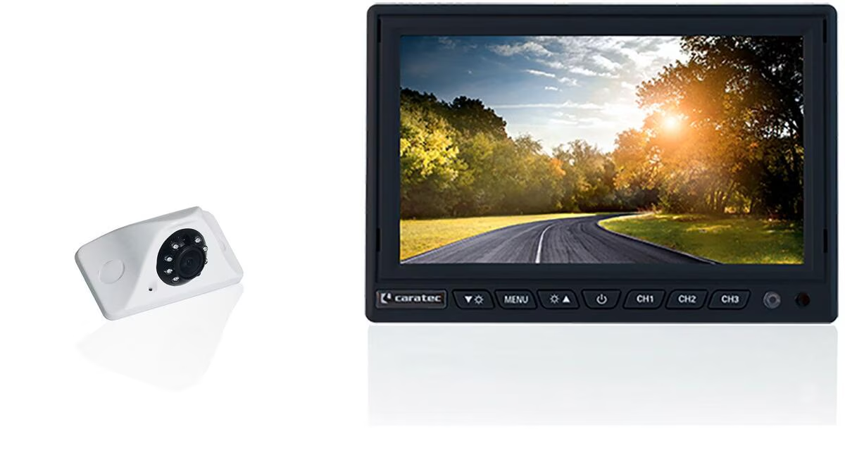 Caratec CSV7010HD AHD-Rückfahrkamera-Set 7 Zoll – Original Produktbild