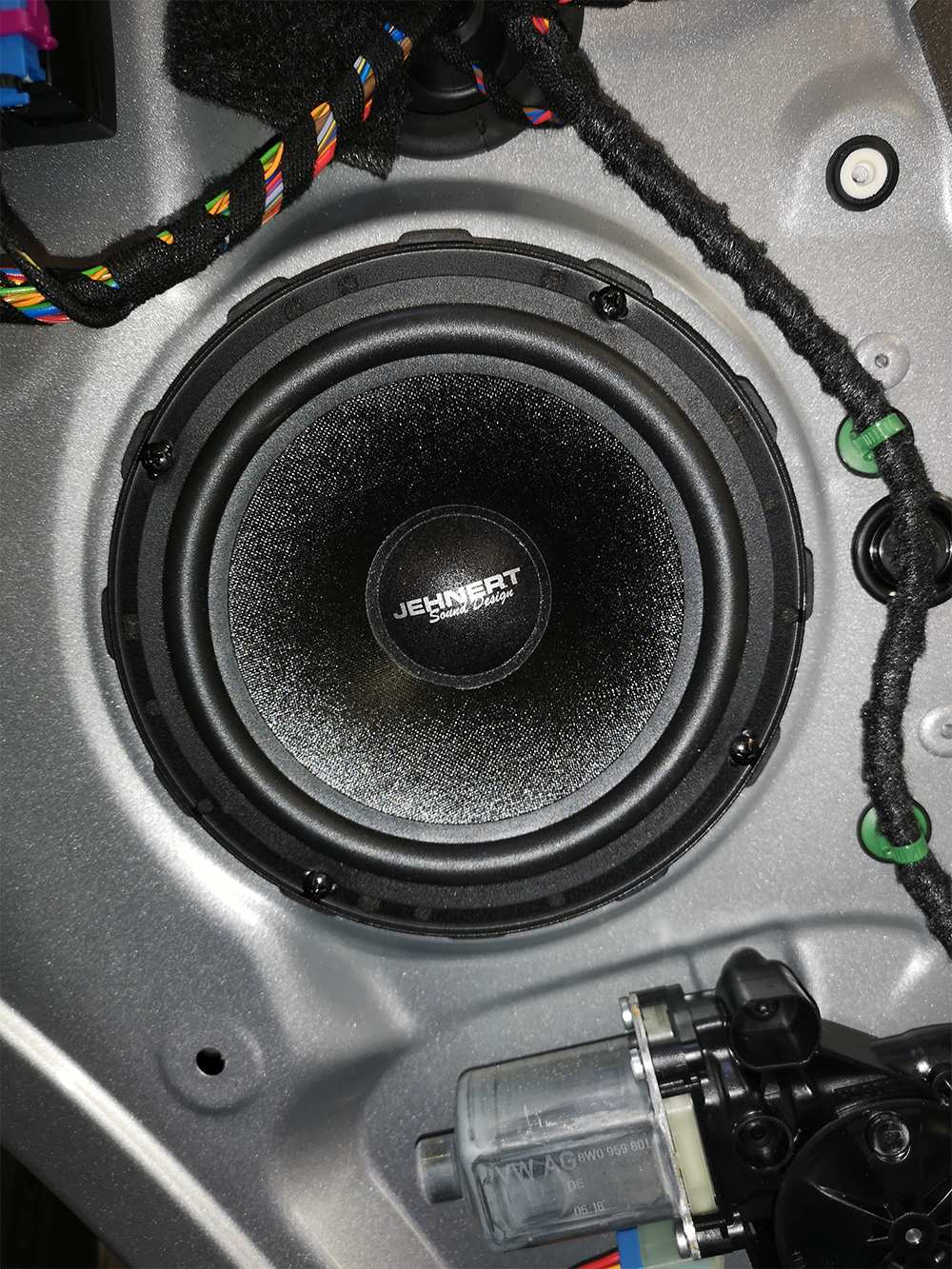 Jehnert VW Crafter MAN TGE Türlautsprecher Einbau