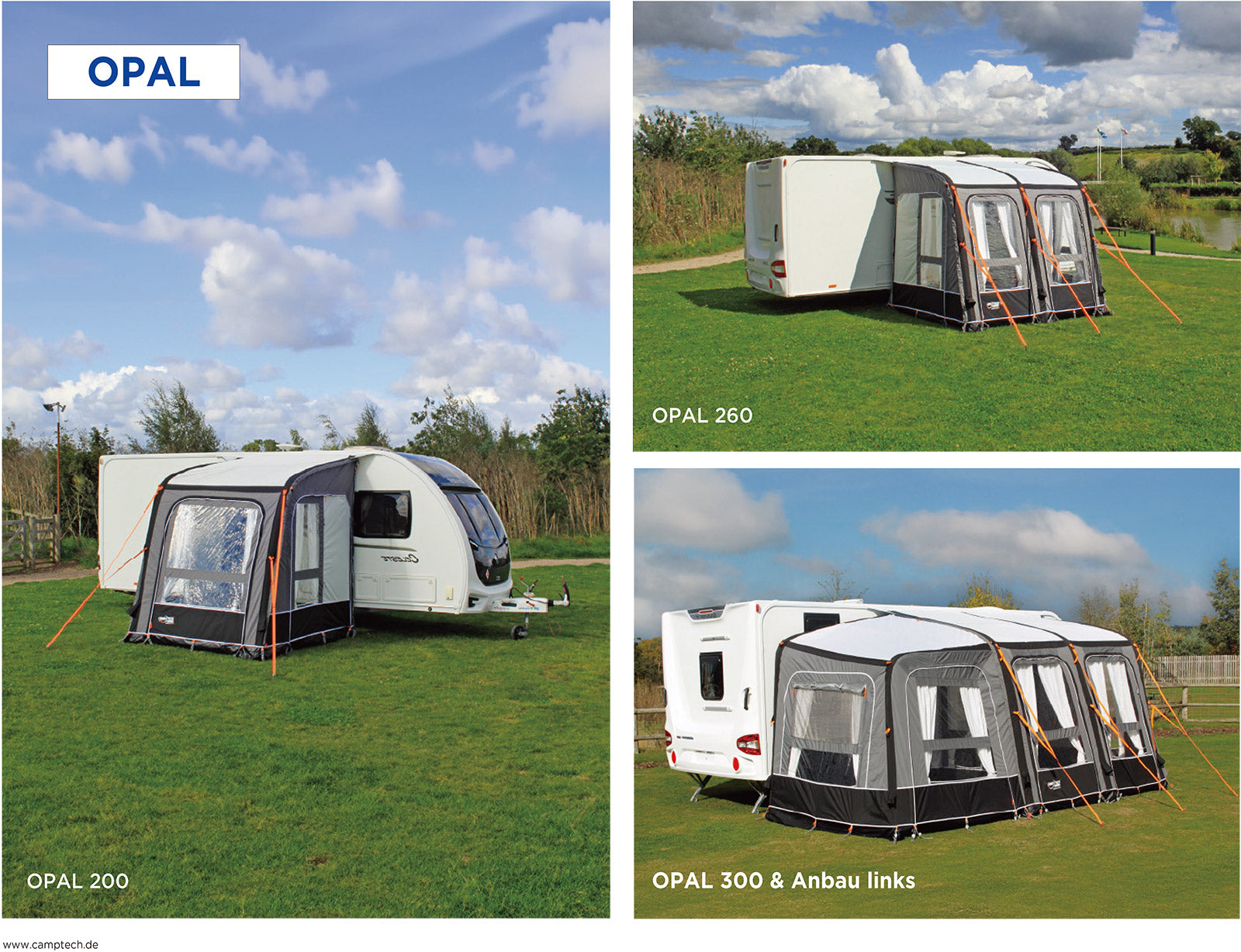Camptech Opal Air – Aufblasbares Wohnwagen-Vorzelt