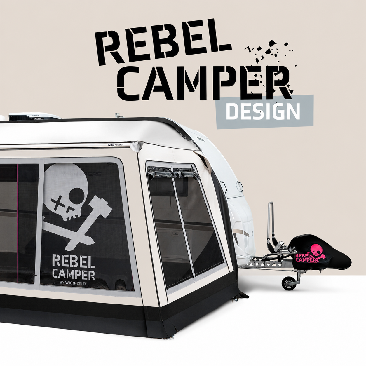 WIGO REBELCAMPER Rolli Plus Ocean
