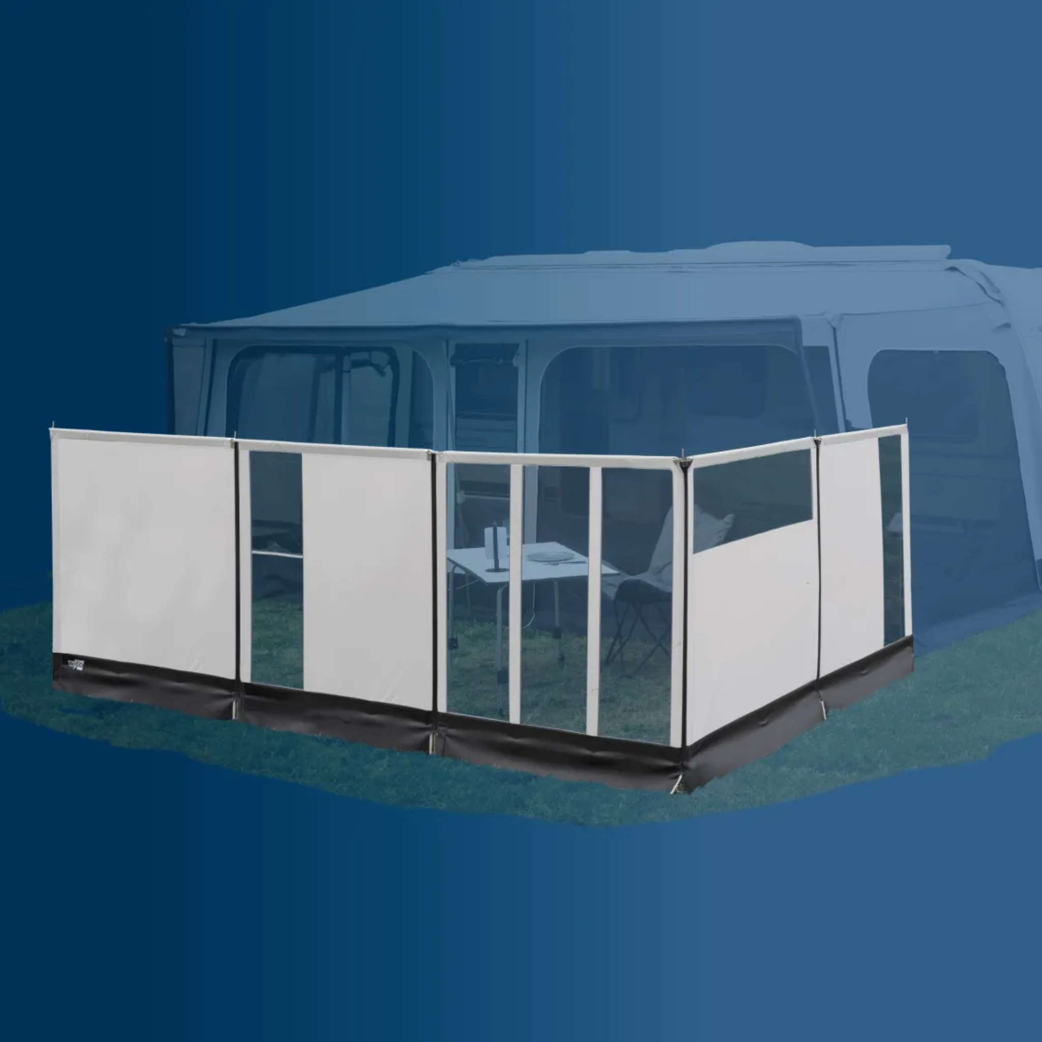 ROLLI PLUS PROTECT – Der flexible Windschutz für deine Markise