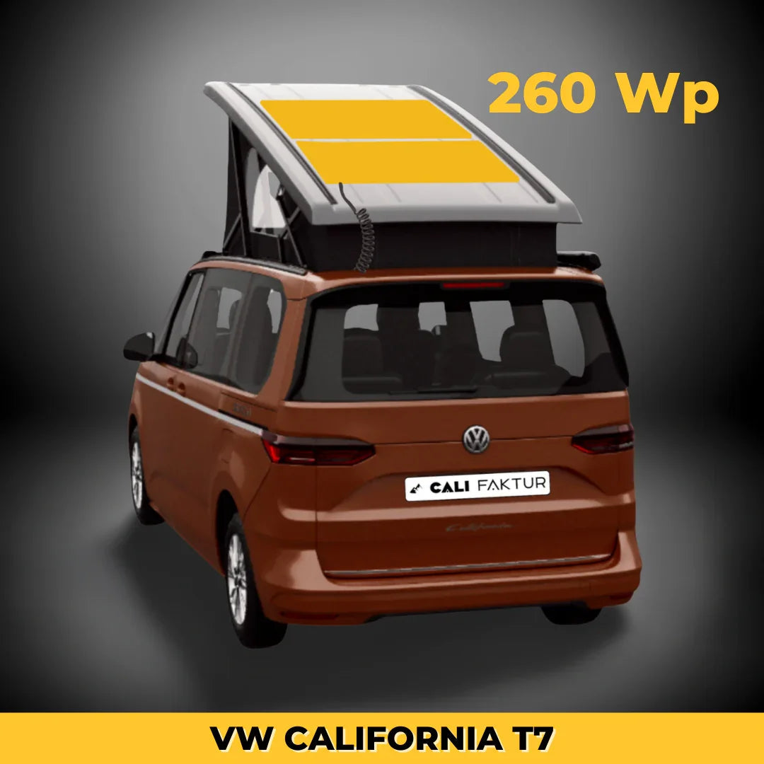 CALIFAKTUR Solarmodul 260 Wp für VW California T7