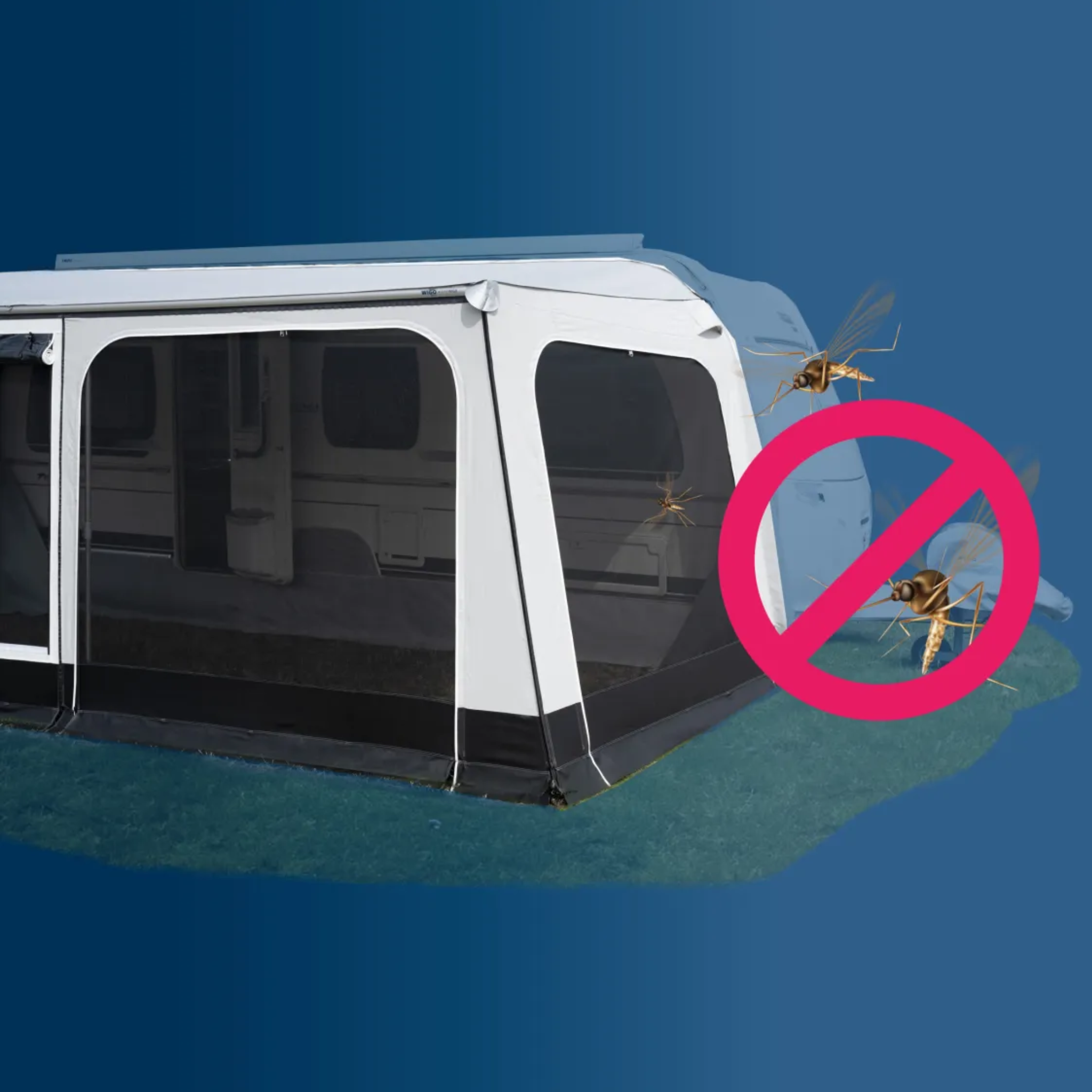 ROLLI MOSCITO – Der Insektenschutz für deine Rolli Plus Markise – Campiworld Shop
