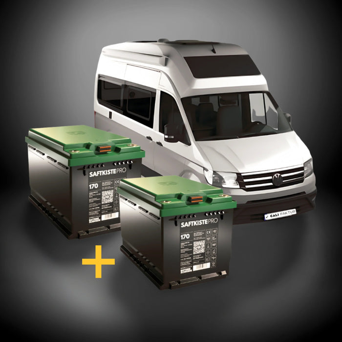 CALIFAKTUR Lithium Paket VW Grand California – SaftkistePRO 340 Ah inkl. Einbau