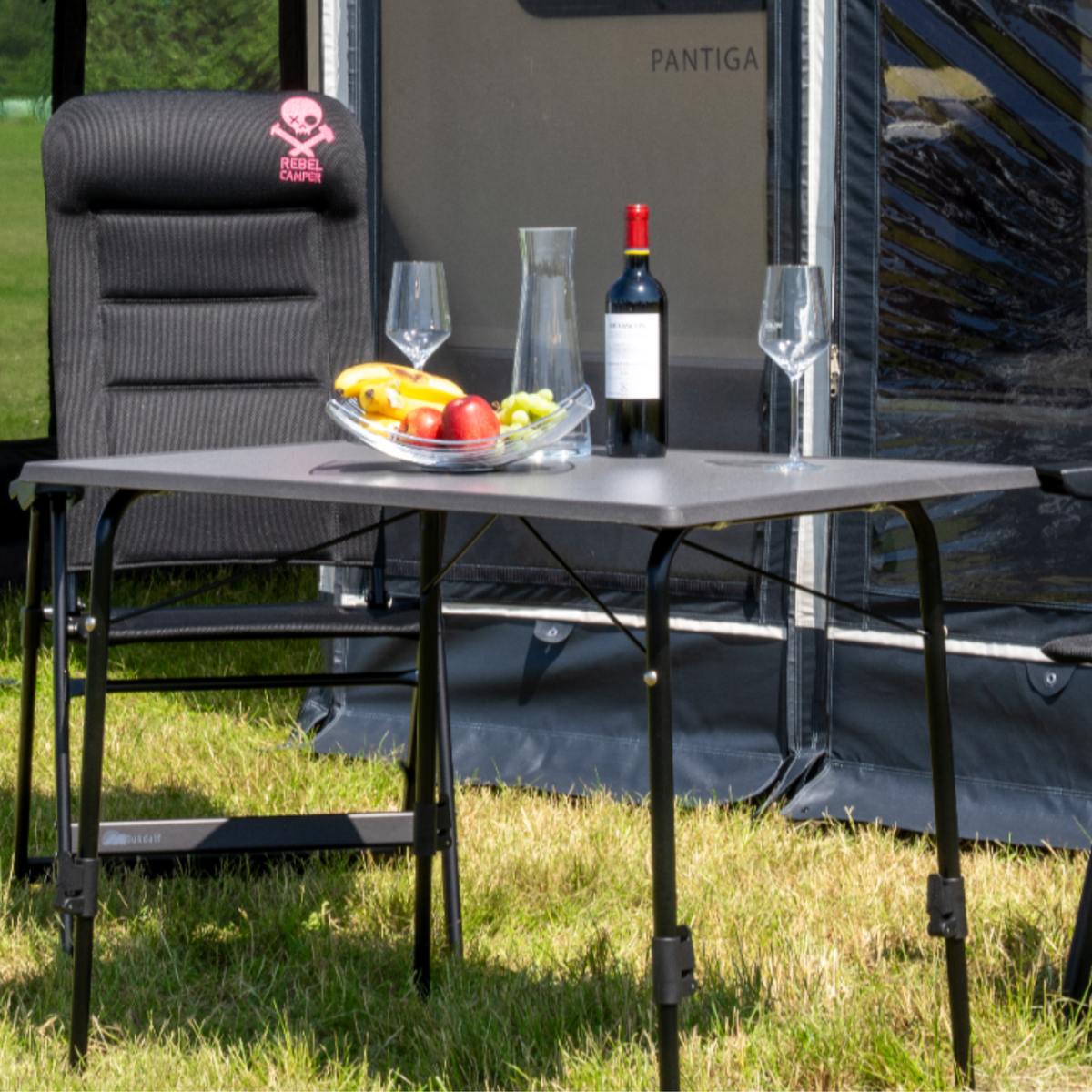 WIGO REBELCAMPER TISCH – Stylischer Campingtisch mit Charakter – Campiworld Shop