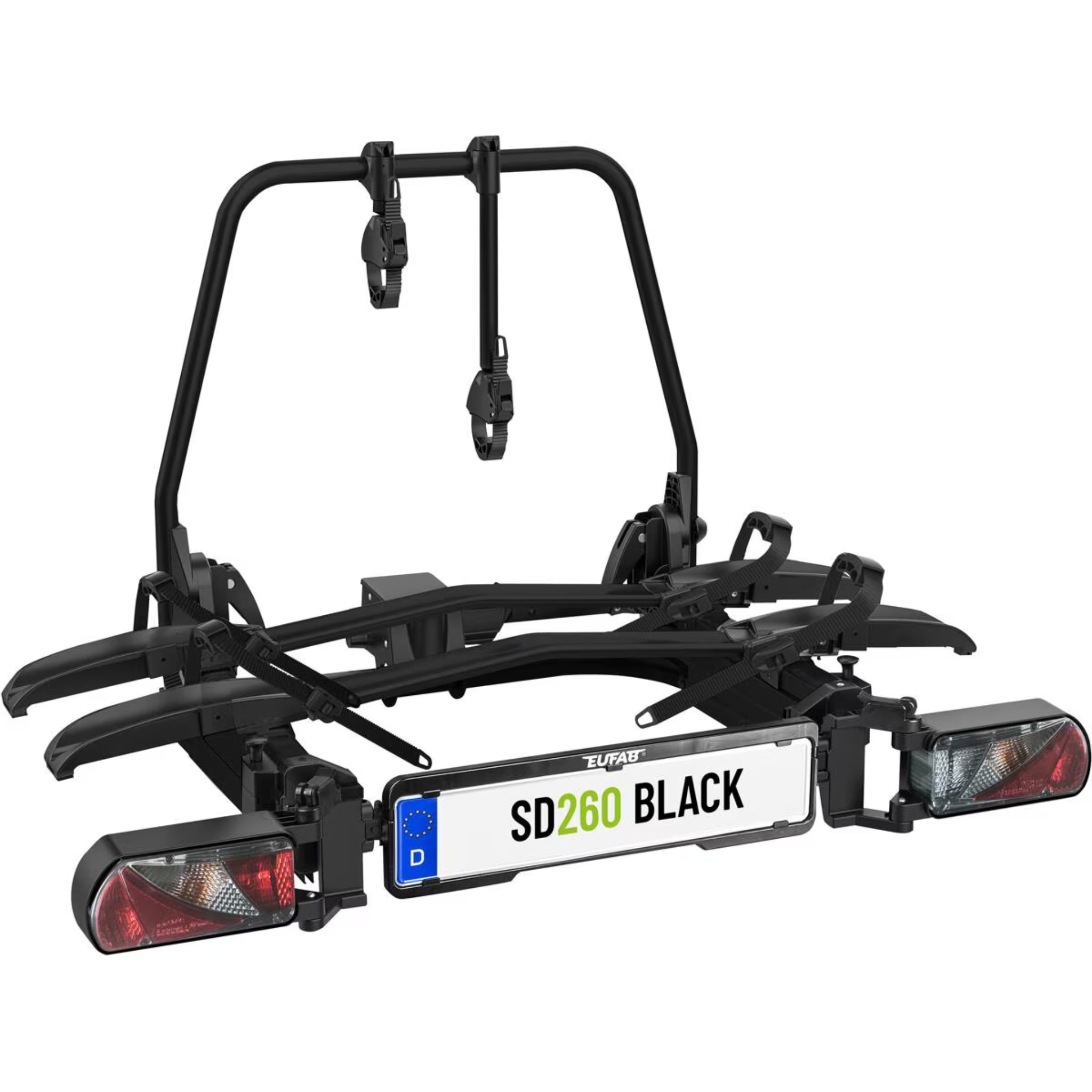 EUFAB/LAS SD 260 Fügeltür Kupplungsträger schwarz