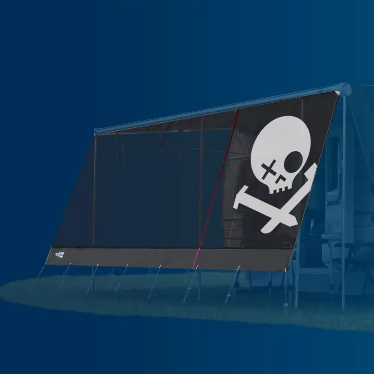 REBELCAMPER STORE – Stylischer Sonnen- & Sichtschutz für deine Rolli Plus Markise
