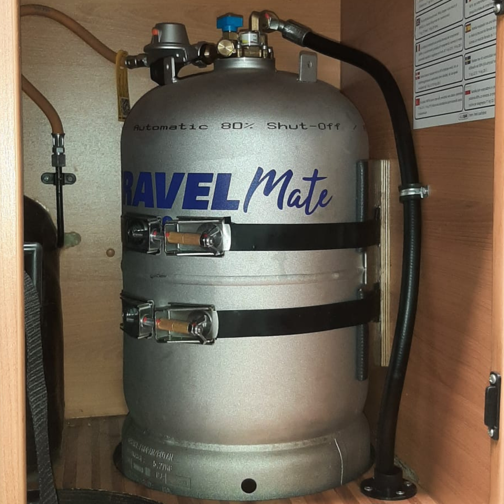 ALUGAS Tankgasflasche TravelMate – inkl. Einbau