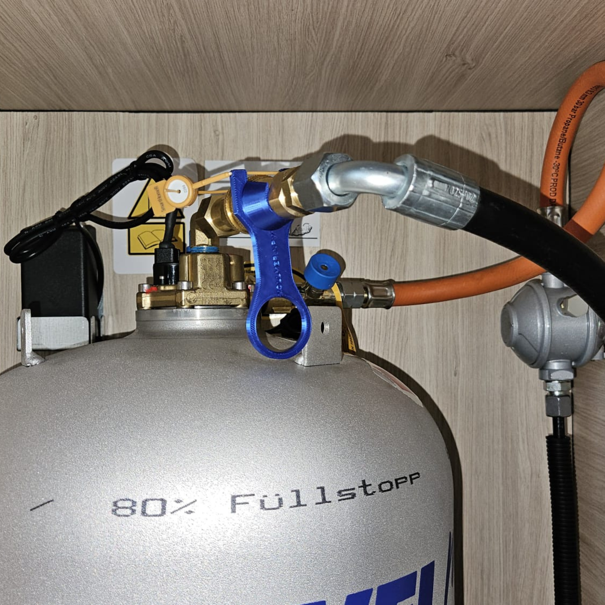 ALUGAS Tankgasflasche TravelMate – inkl. Einbau
