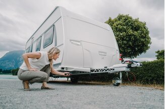 AL-KO Mammut Rangiersystem am Caravan