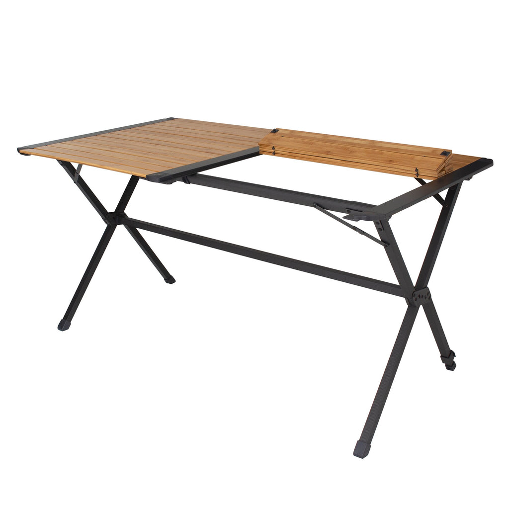 Bambus Rolltisch Chambery, 140 cm