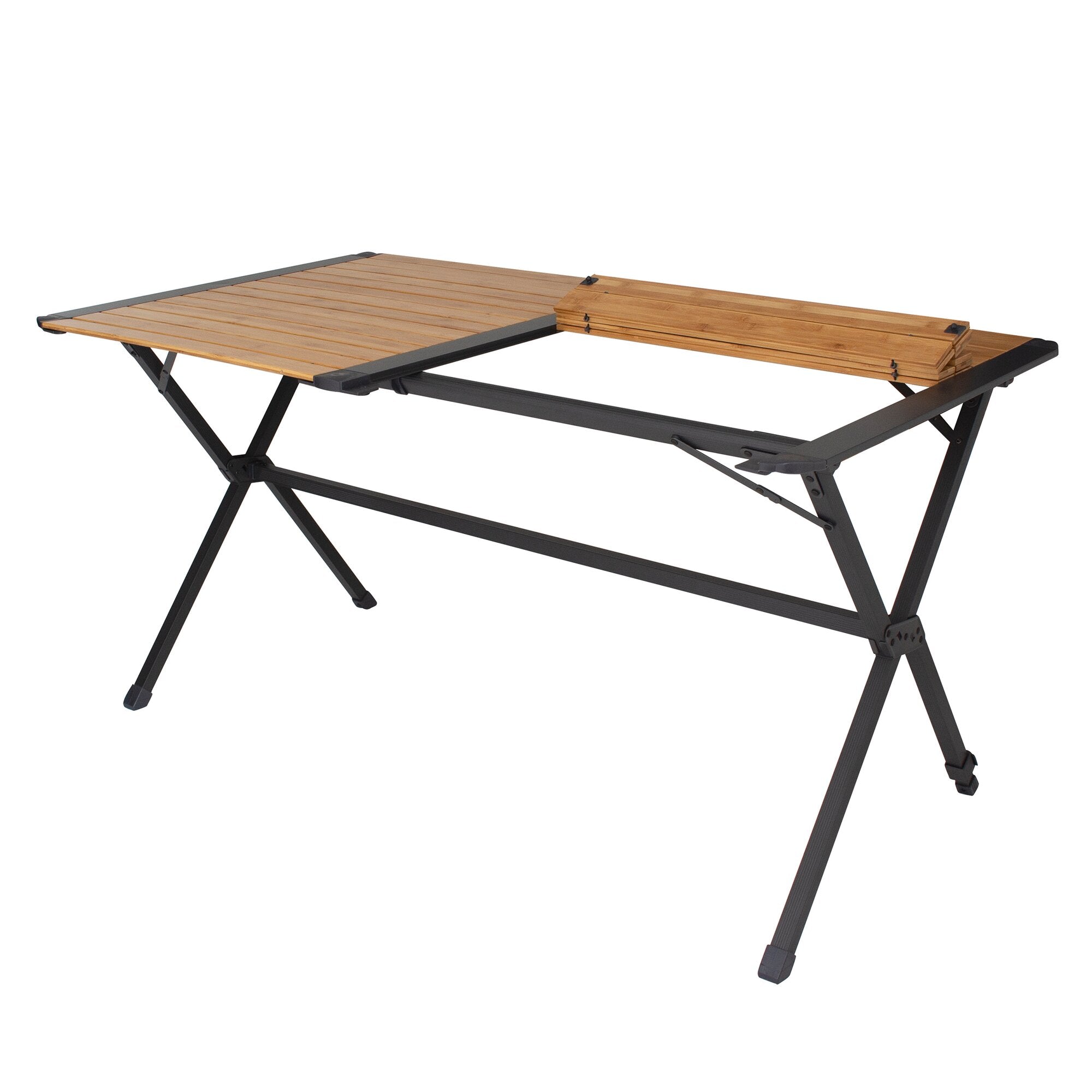 Bambus Rolltisch Chambery, 140 cm