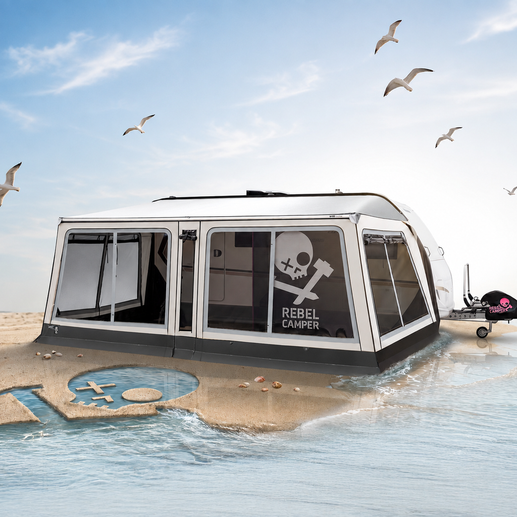WIGO REBELCAMPER Rolli Plus Ocean