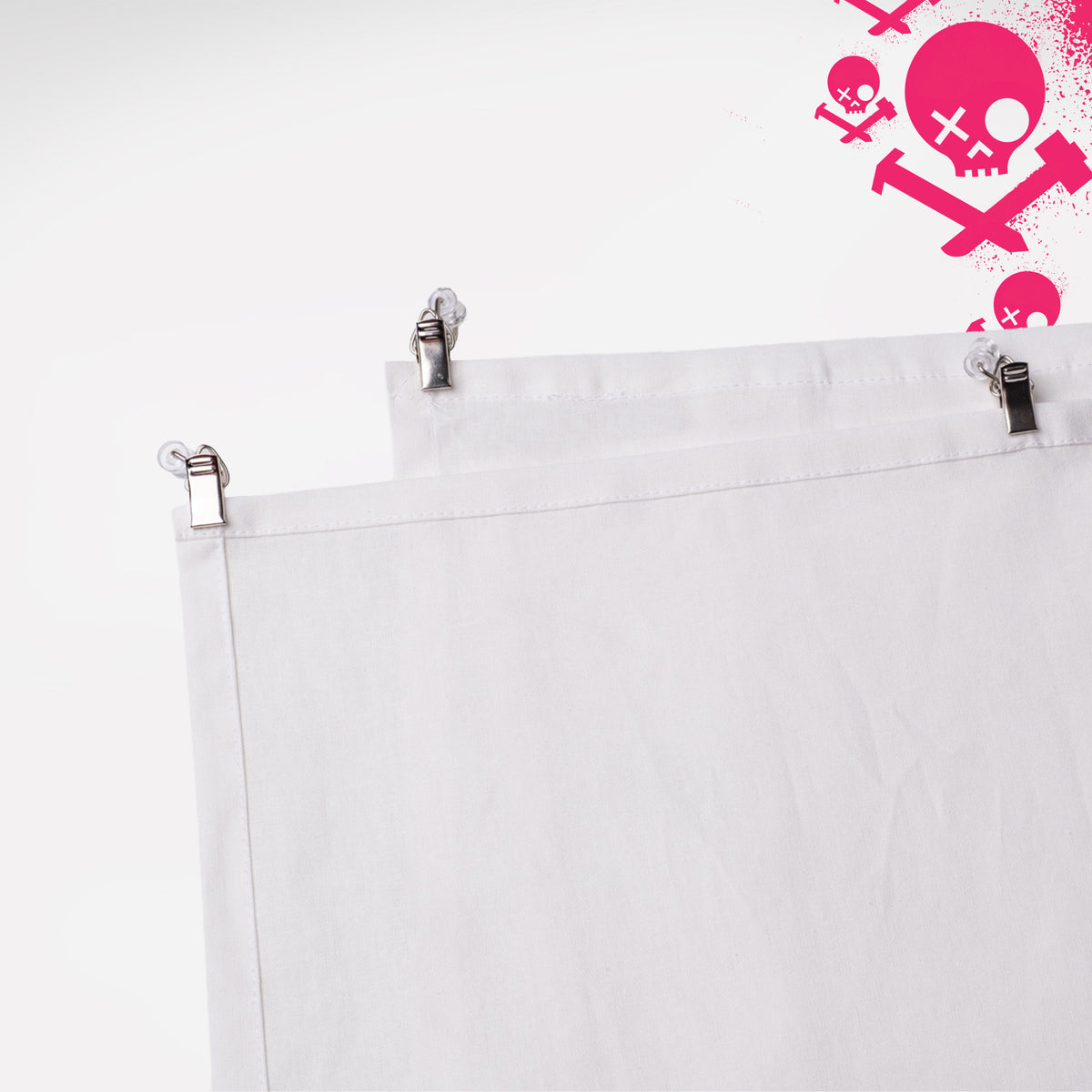 Original Rebelcamper Gardine WHITE