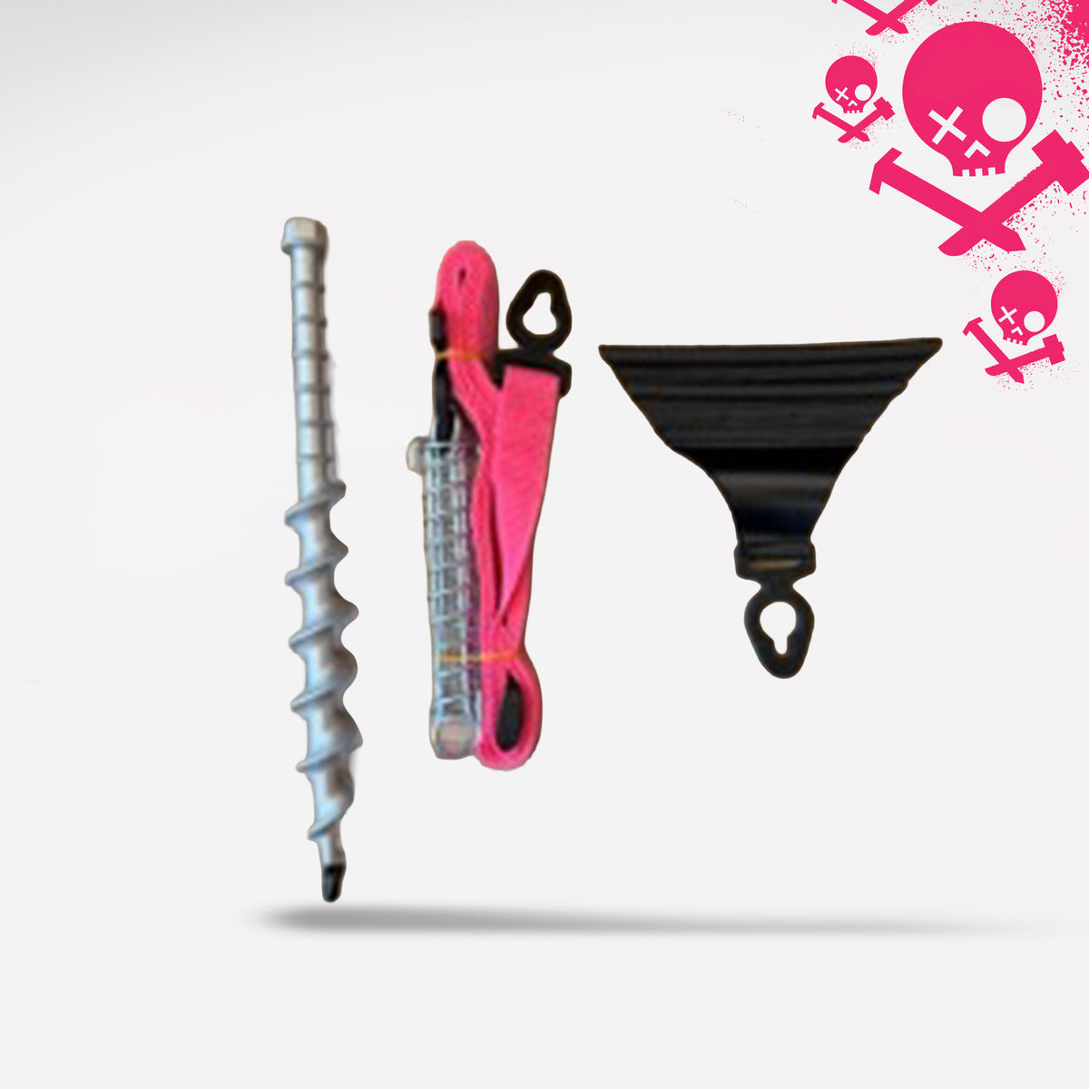 Rebelcamper Spanngurt Pink einzeln