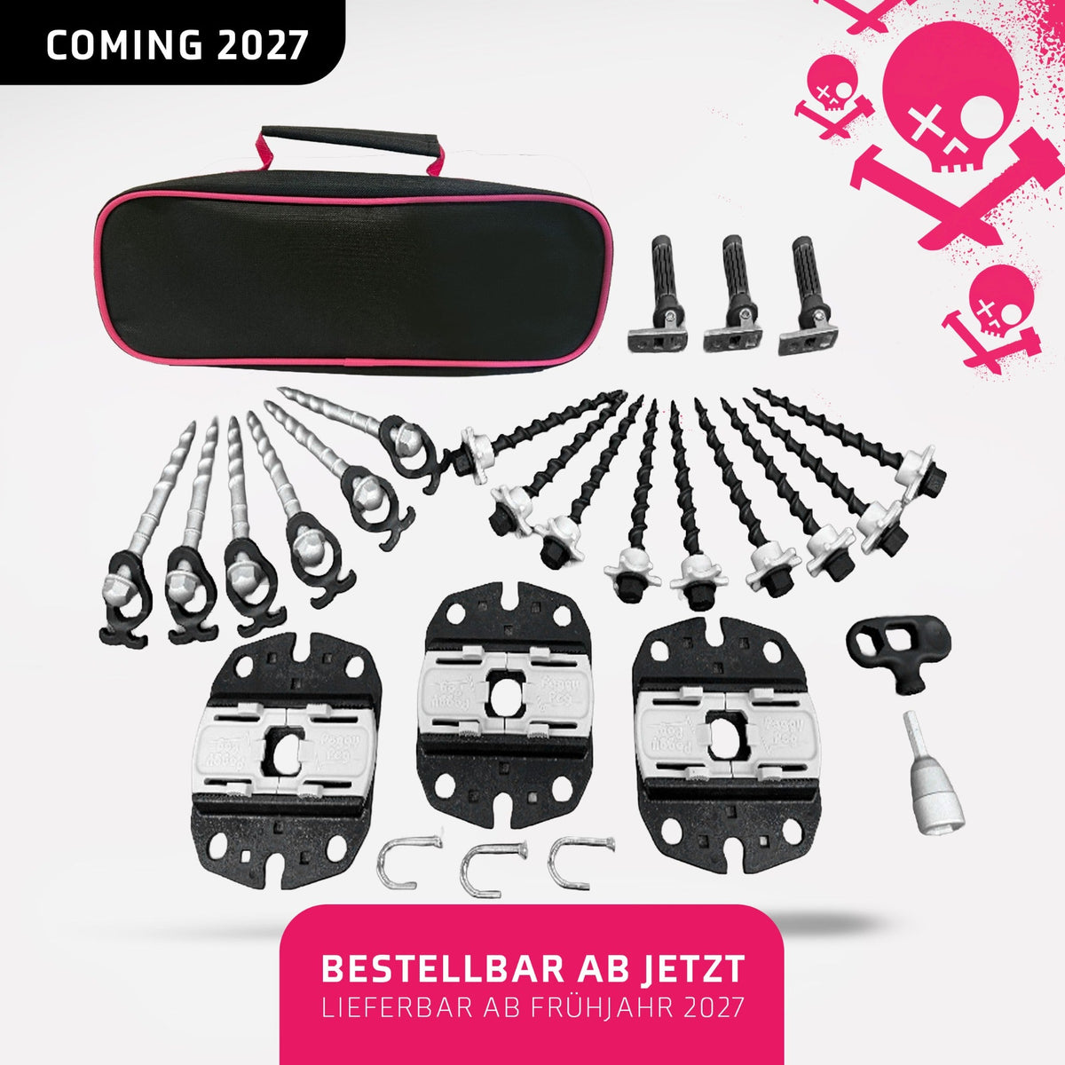 Rebelcamper Peggy Peg Starter Set Rebel Black