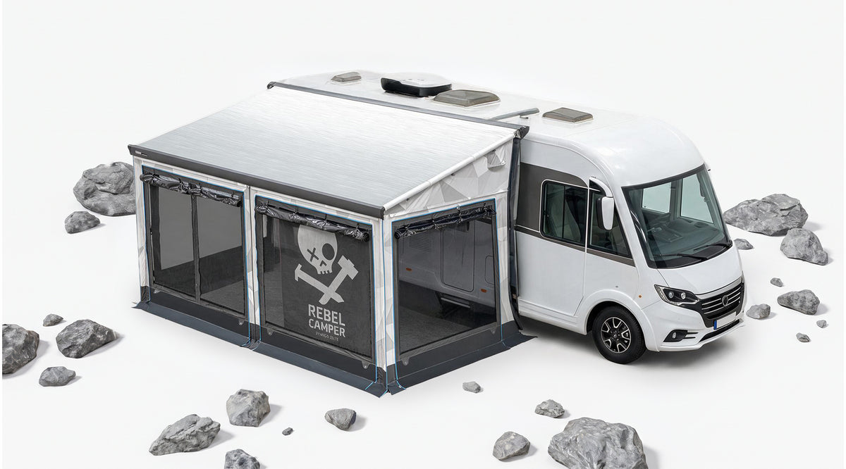 Rebelcamper Markisenvorzelt am Reisemobil