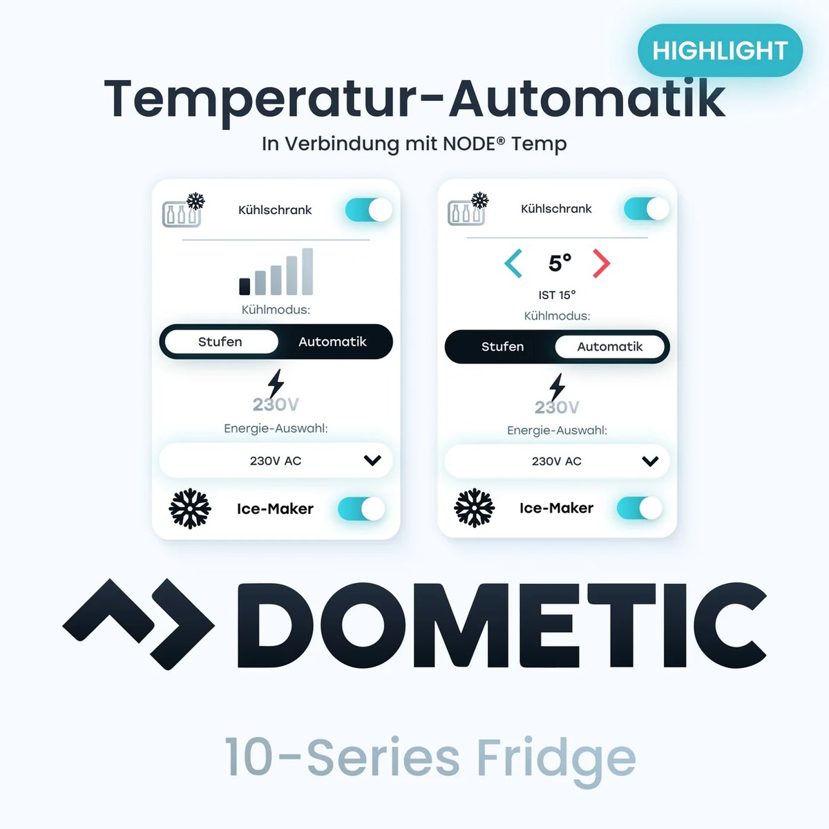 REVOTION Temperatur-Automatik für Dometic 10-Series Kühlschrank