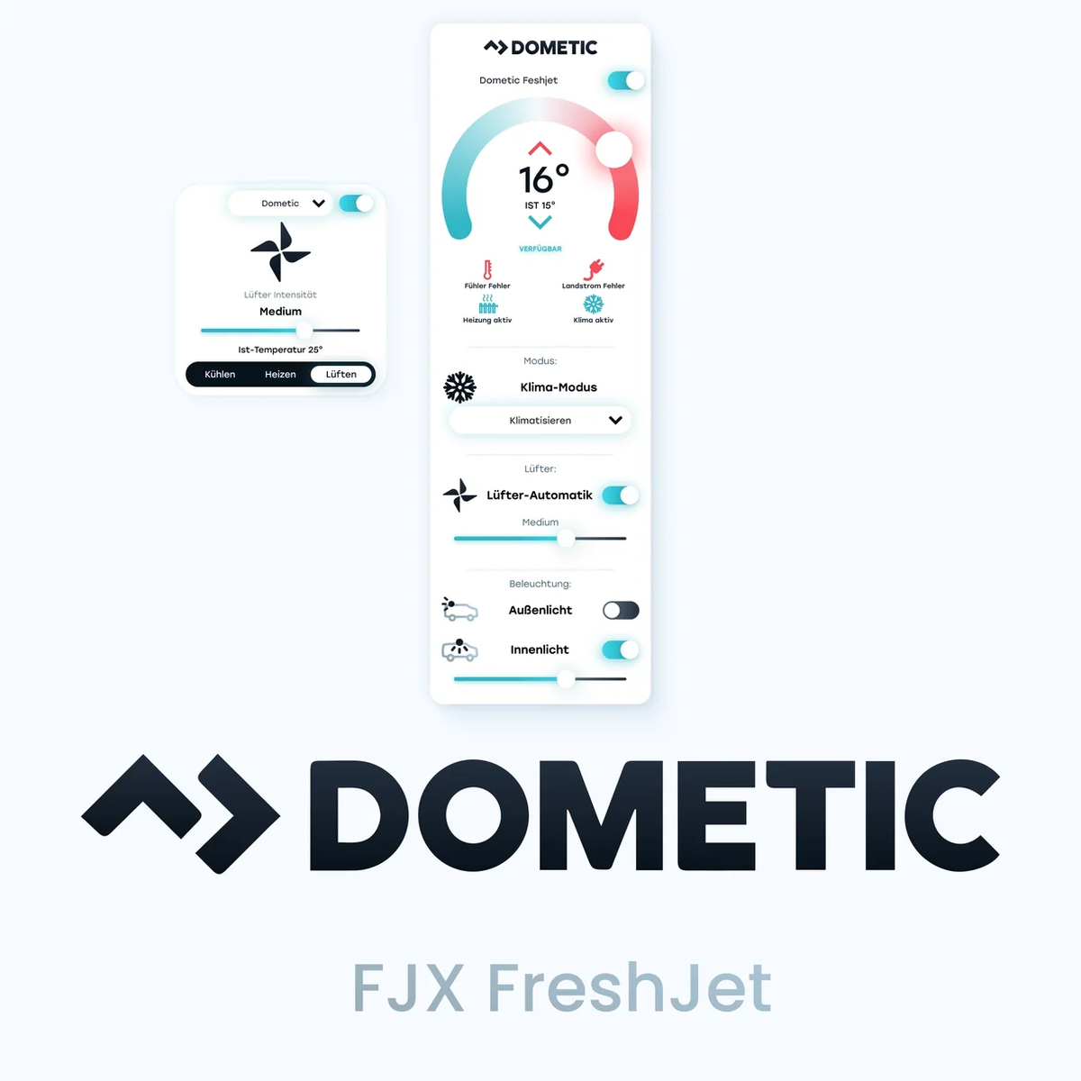 REVOTION App Steuerung für Dometic FreshJet