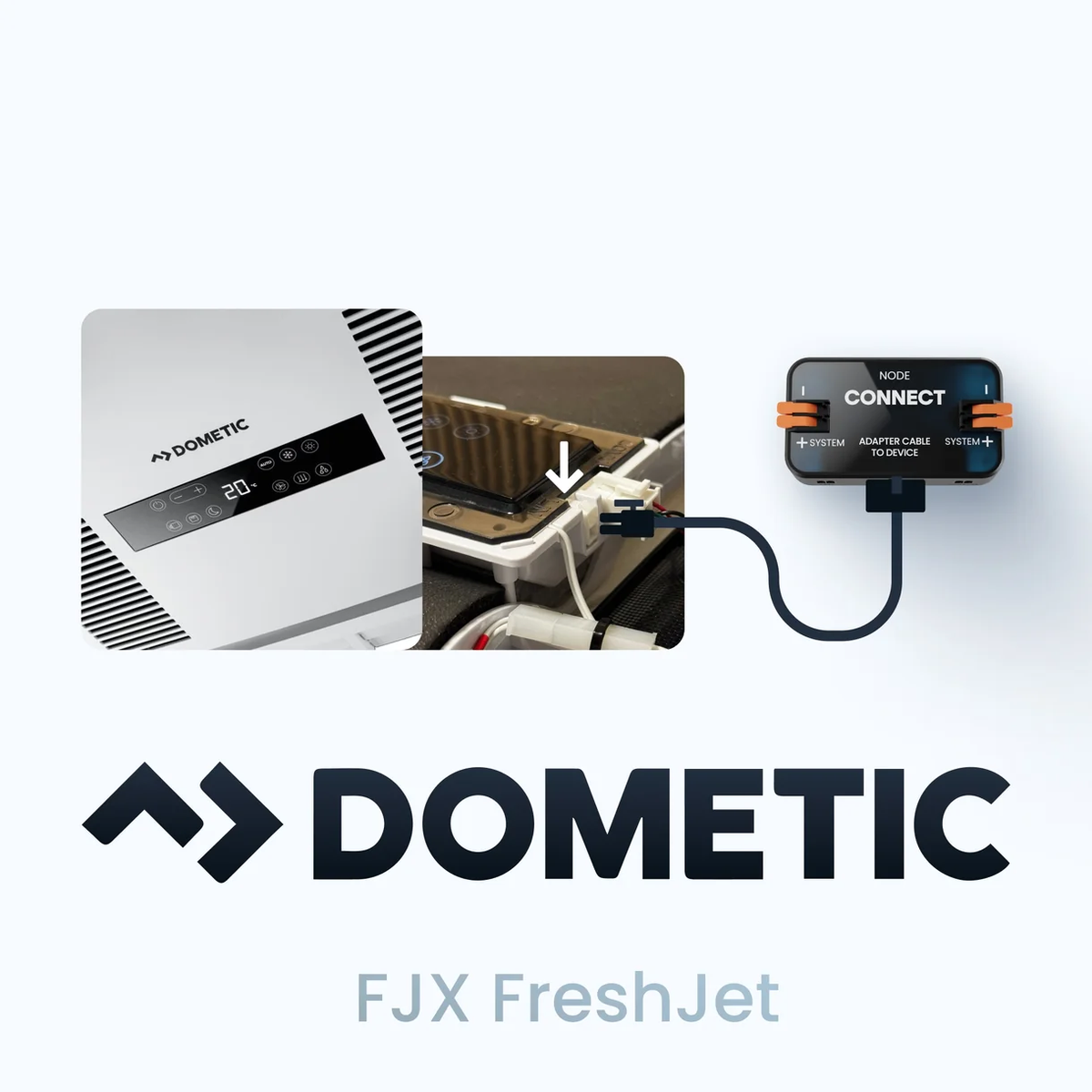 REVOTION NODE Connect Anbindung an Dometic FreshJet