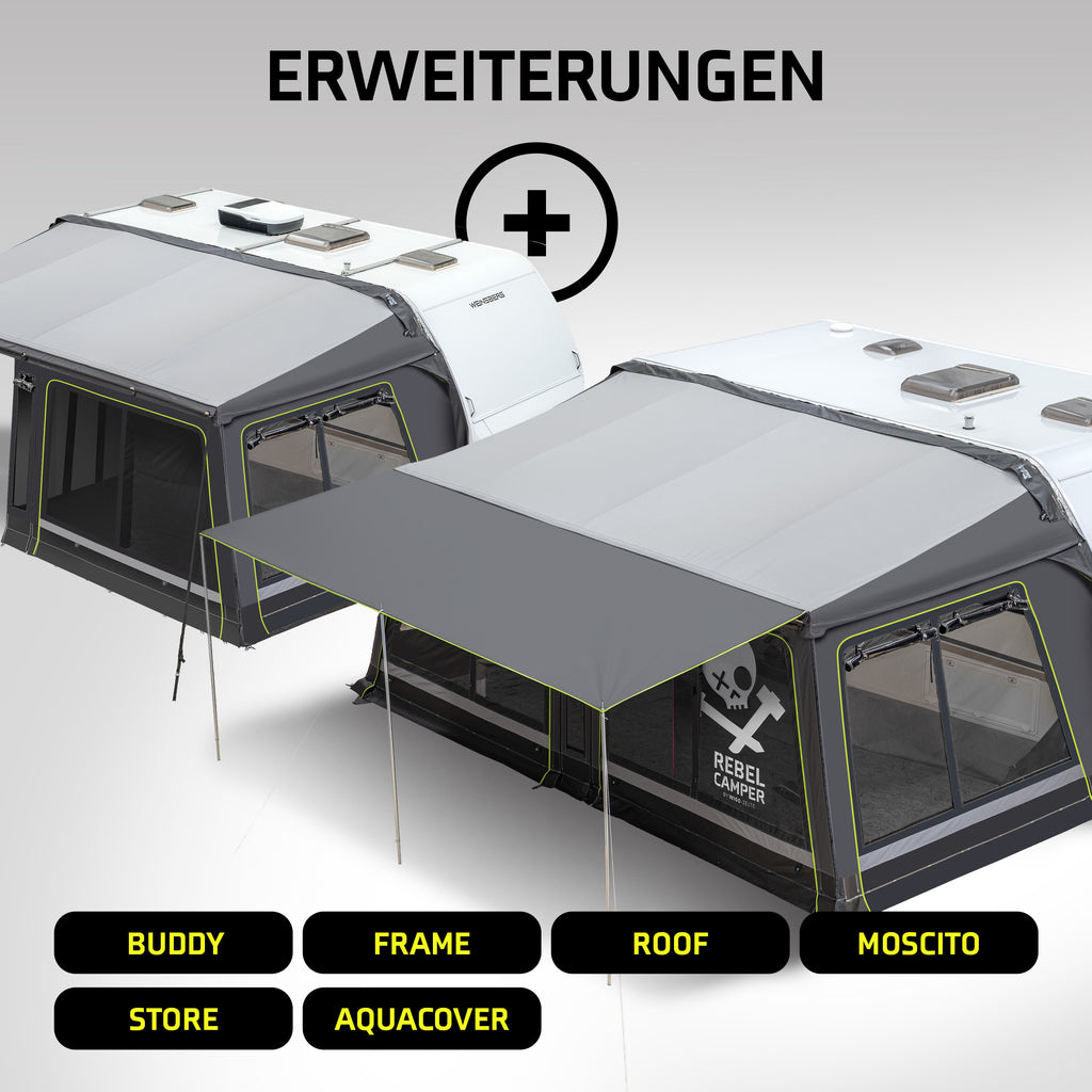 WIGO REBELCAMPER ROLLI PLUS ZERO AIR LIME