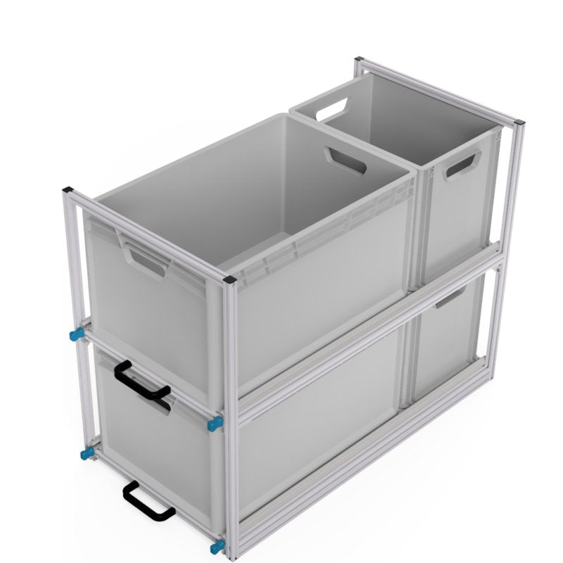 Heckauszug für Kastenwagen 5,40m + Einbau
