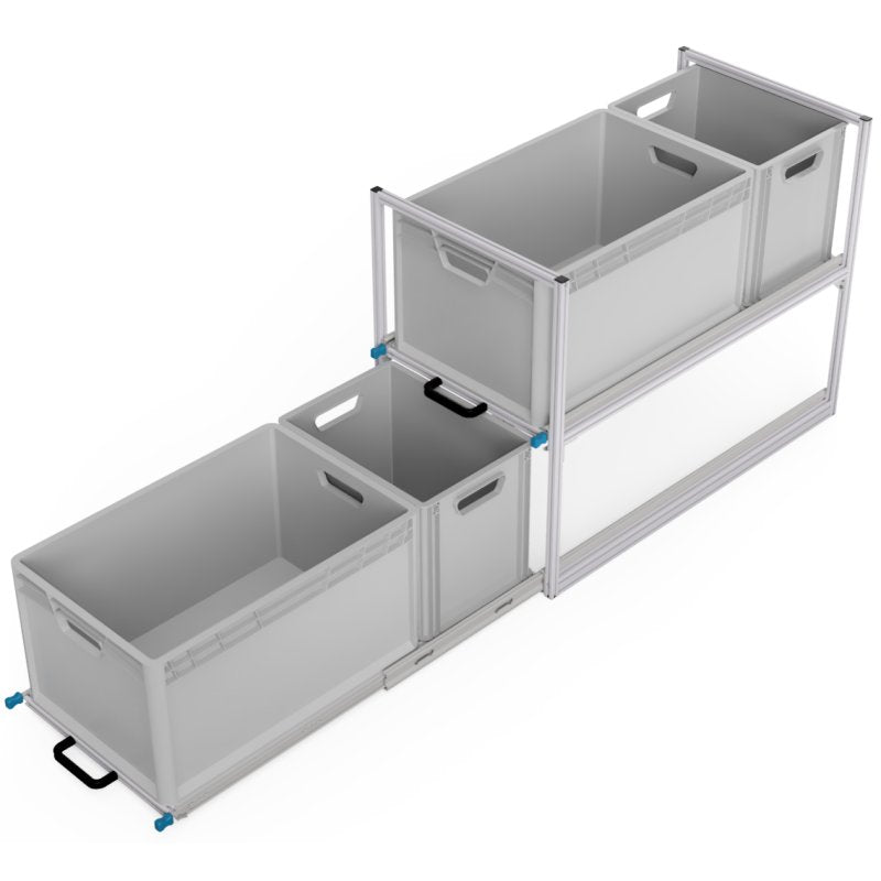 Heckauszug für Kastenwagen 5,40m + Einbau