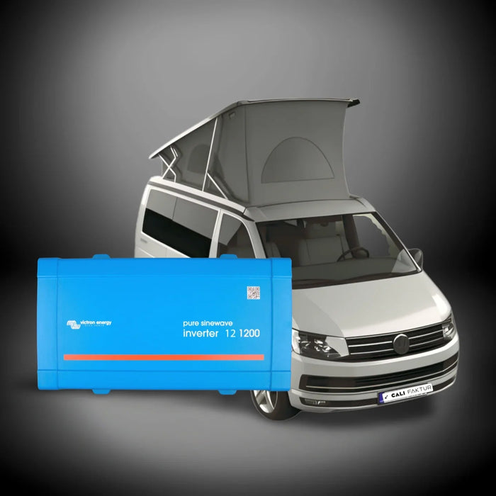 CALIFAKTUR Wechselrichter Paket VW California T6.1 – Victron Phoenix 12/1200 inkl. Einbau